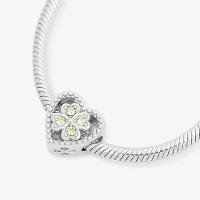 Charm Corações com Zircônia em Prata 925 - 2