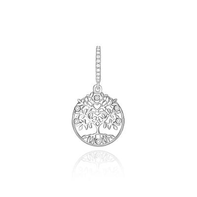 Charm Árvore dos Sonhos com Zircônia em Prata 925