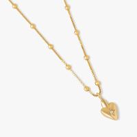 Colar com Zircônia em Prata 925 com Banho de Ouro Amarelo 18k - 3