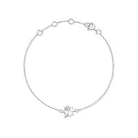 Pulseira Trevo com Zircônia em Prata 925 - 1