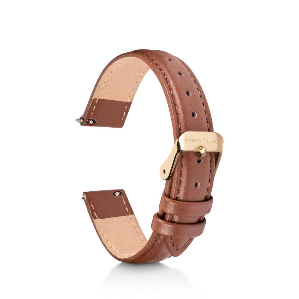 Pulseira Monte Carlo Liberty em Couro Marrom - 2