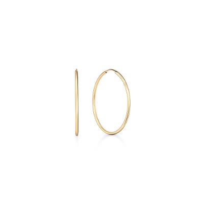 Brinco Argola Fio Redondo em Ouro Amarelo 18k - 25mm