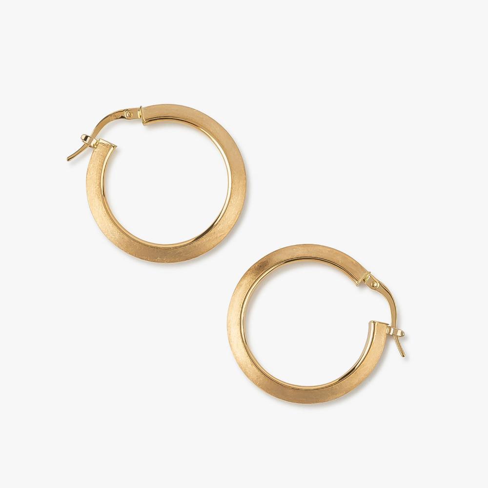 Brinco Argola em Ouro Amarelo 18k - 10 mm - 3