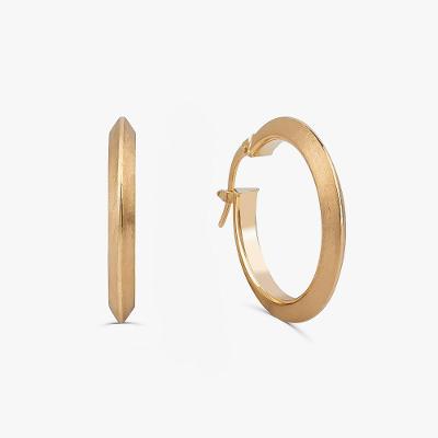 Brinco Argola em Ouro Amarelo 18k - 10 mm