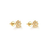 Brinco com Diamantes em Ouro Amarelo 18k - 2