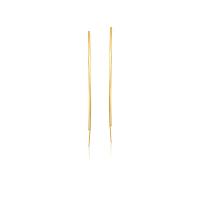 Brinco Argola Navete em Ouro Amarelo 18k - 46mm - 1