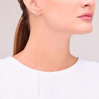 Brinco Franja Único em Ouro Amarelo 18k - 2