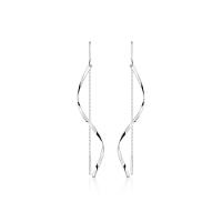 Brinco Fitas em Ouro Branco 18k - 1