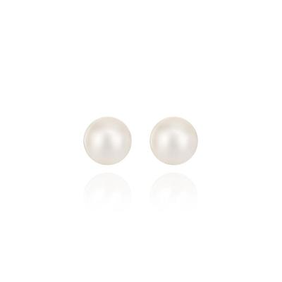 Brinco Pérola em Ouro Amarelo 18k - 6 mm