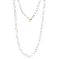 Colar com Pérolas em Ouro Amarelo 18k - 45 cm