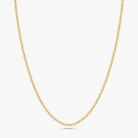 Corrente Malha Groumet em Prata 925 com Banho de Ouro Amarelo 18k - 40 cm - 3