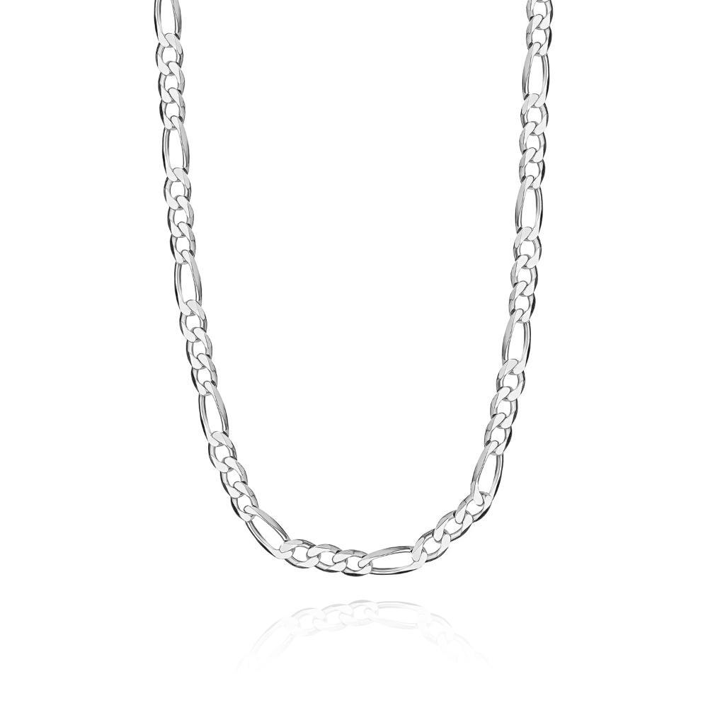 Corrente Malha Groumet em Prata 925 - 60 cm - 1