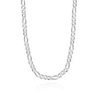 Corrente Malha Groumet em Prata 925 - 60 cm - 1