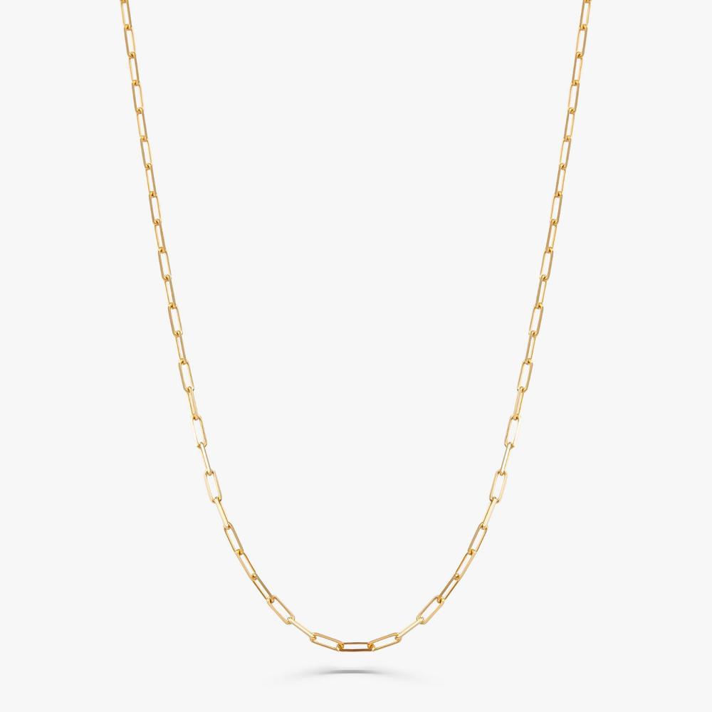 Corrente Malha Cartier em Ouro Amarelo 18k - 37 cm - 1