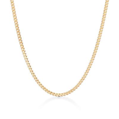 Corrente Malha Groumet em Ouro Amarelo 18k - 45 cm