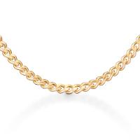 Corrente Malha Groumet em Ouro Amarelo 18k - 45 cm