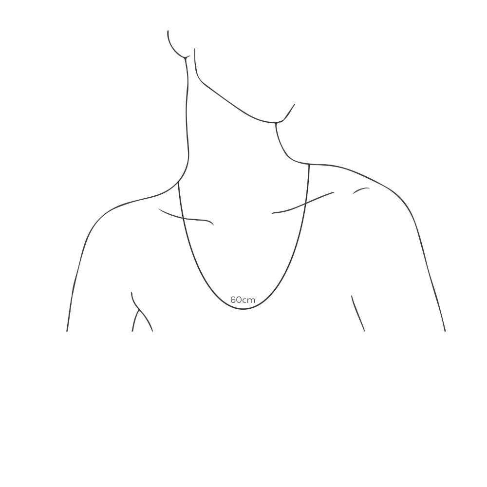 Corrente Malha Veneziana em Prata 925 - 60 cm - 3