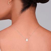 Escapulário Ouro Branco Nossa Senhora do Carmo | Sagrado Coração - 6