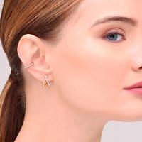 Piercing com Diamantes em Ouro Amarelo 18k