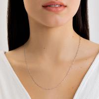 Corrente Malha Singapura em Prata 925 - 50 cm - 2