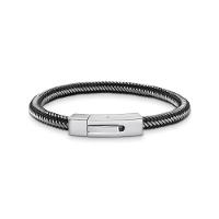 Pulseira Masculina Corda ável em Aço - 19 cm - 1