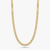 Colar Elos em Prata 925 com Banho de Ouro Amarelo 18k - 1