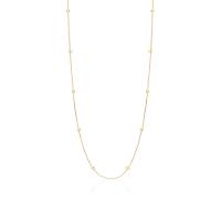 Colar Esfera em Ouro Amarelo 18k - 55 cm - 1