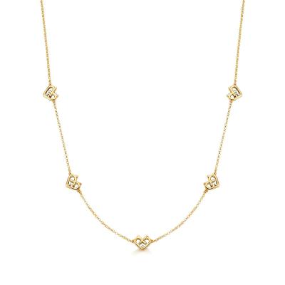 Colar em Ouro Amarelo com Diamante