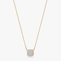 Pingente com Pavê de Diamantes em Ouro Amarelo 18k - 1