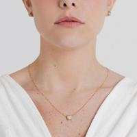 Pingente com Pavê de Diamantes em Ouro Amarelo 18k - 2