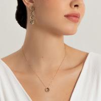 Pingente com Quartzo Fumê e Diamantes em Ouro Amarelo 18k - 2