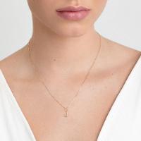 Pingente Letra J em Ouro Amarelo 18k - 2
