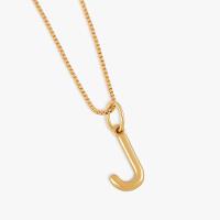 Pingente Letra J em Ouro Amarelo 18k - 3