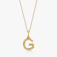 Pingente Letra G em Ouro Amarelo 18k - 1