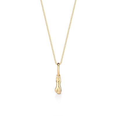 Pingente Figa em Ouro Amarelo 18k