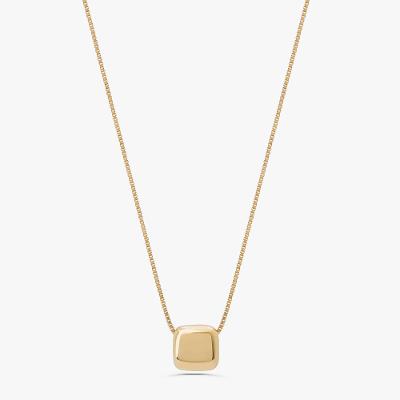 Pingente Liso em Ouro Amarelo 18k
