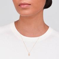 Pingente Letra R com Diamante em Ouro Amarelo 18k - 2