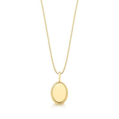 Pingente Personalizável em Ouro Amarelo 18k