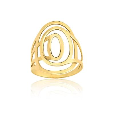 Anel em Ouro Amarelo 18k