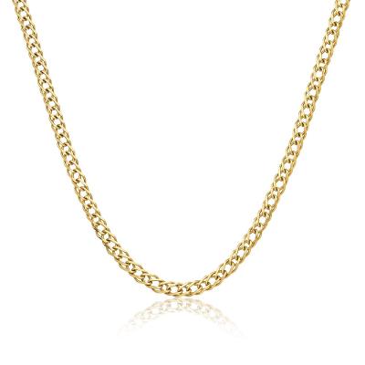 Corrente Malha Groumet em Ouro Amarelo 18k - 60 cm