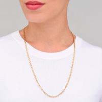Corrente Malha Groumet em Ouro Amarelo 18k - 60 cm - 3