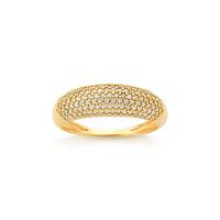 Anel com Diamante em Ouro Amarelo 18k - 1
