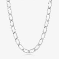 Corrente Malha Elos em Prata - 40 cm - 3