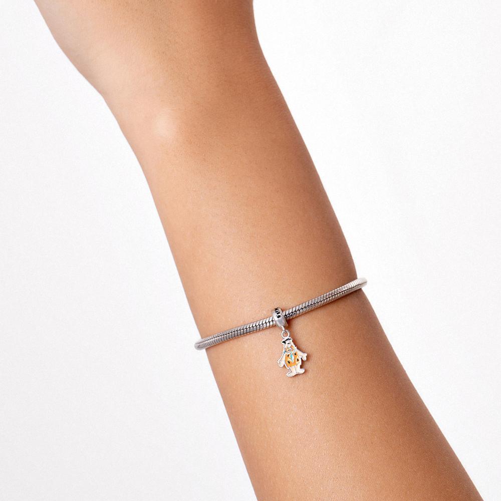 Charm Fred Flintstone em Prata 925 - 2