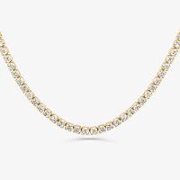 Colar Riviera em Prata 925 com Banho de Ouro Amarelo 18k - 1