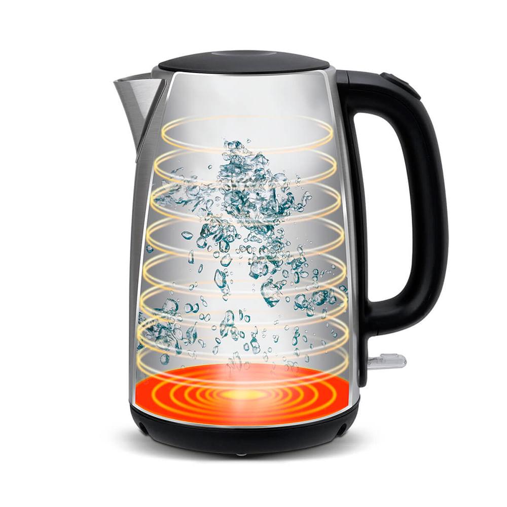 Chaleira Elétrica Inox com visor Midea 1,7 L - 3