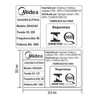 Chaleira Elétrica Inox com visor Midea 1,7 L - 8