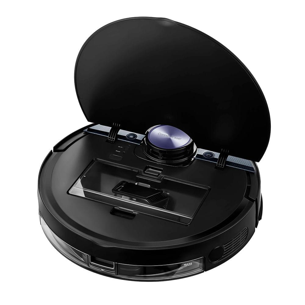 Robô Aspirador de Pó ConnectLaser M7 Passa Pano Preto Midea - 7