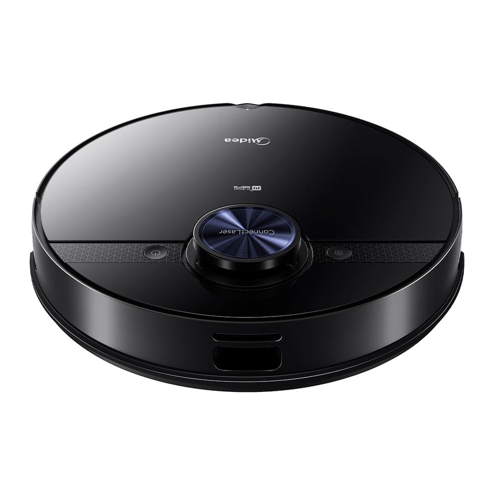 Robô Aspirador de Pó ConnectLaser M7 Passa Pano Preto Midea - 10