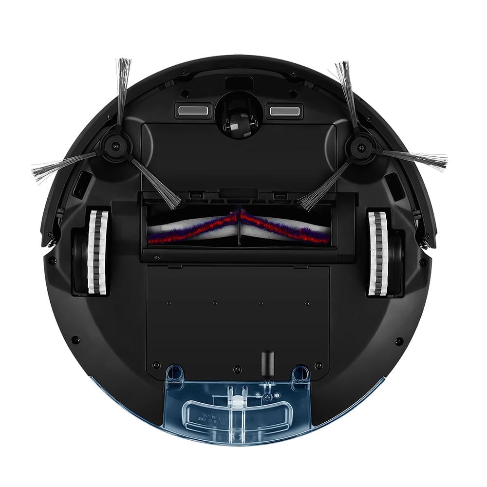 Robô Aspirador de Pó ConnectGyro i5C Passa Pano Preto Midea - 4